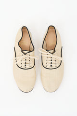 Christian Louboutin Canvas Lace Up Oxford