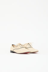 Christian Louboutin Canvas Lace Up Oxford