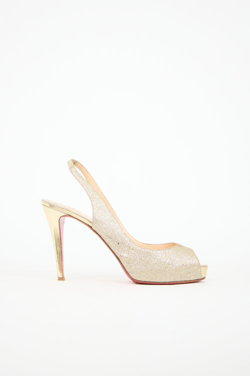 Christian Louboutin Glitter No Prive 120 Heel