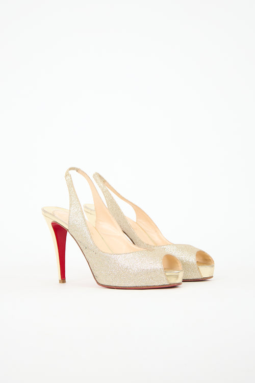 Christian Louboutin Glitter No Prive 120 Heel