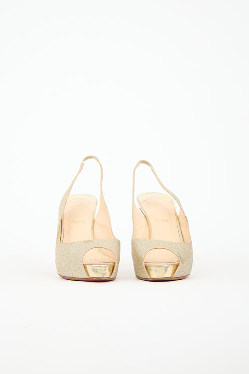 Christian Louboutin Glitter No Prive 120 Heel