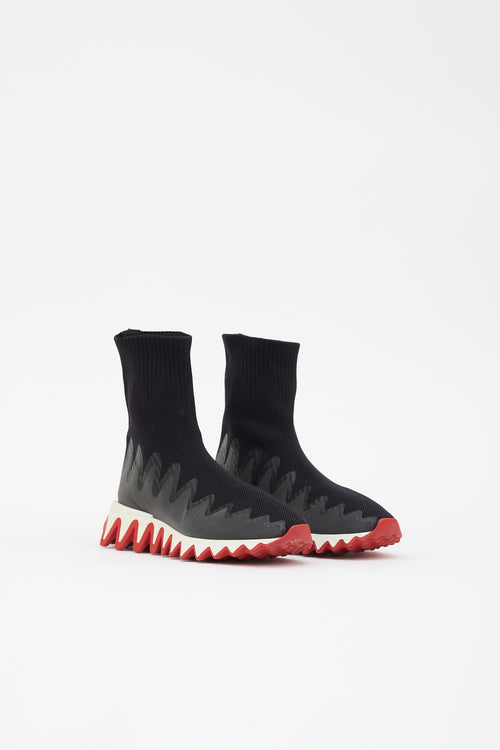 Christian Louboutin Knit Sock  Sneaker