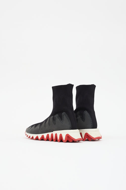 Christian Louboutin Knit Sock  Sneaker