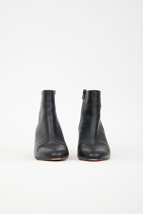 Christian Louboutin Leather Turela 55 Ankle Boot