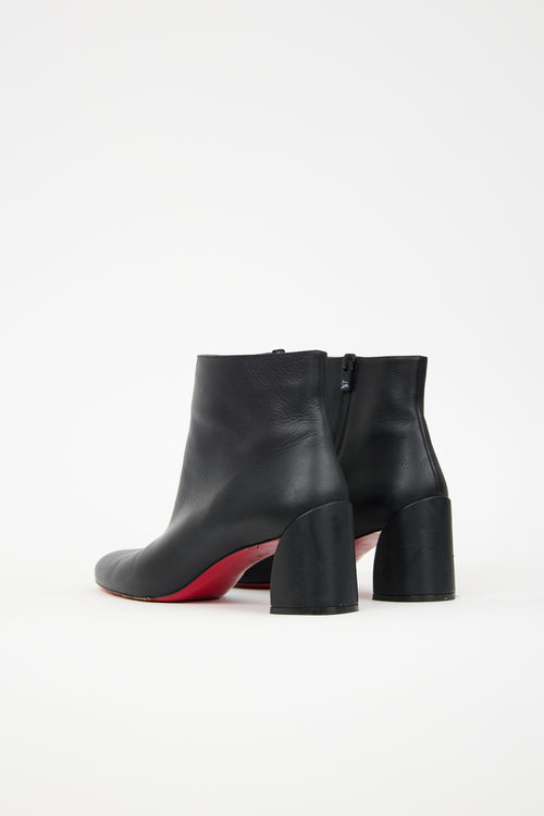 Christian Louboutin Leather Turela 55 Ankle Boot