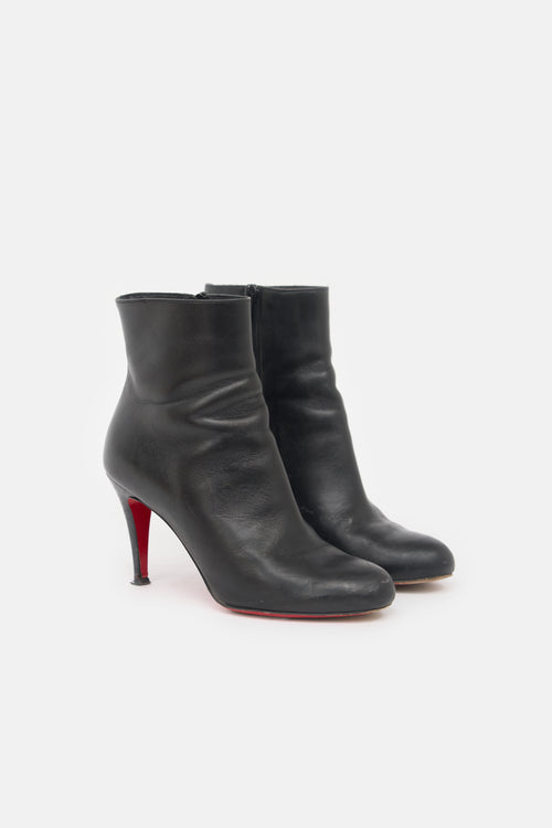 Christian Louboutin Leather Miss Z Ankle Boot