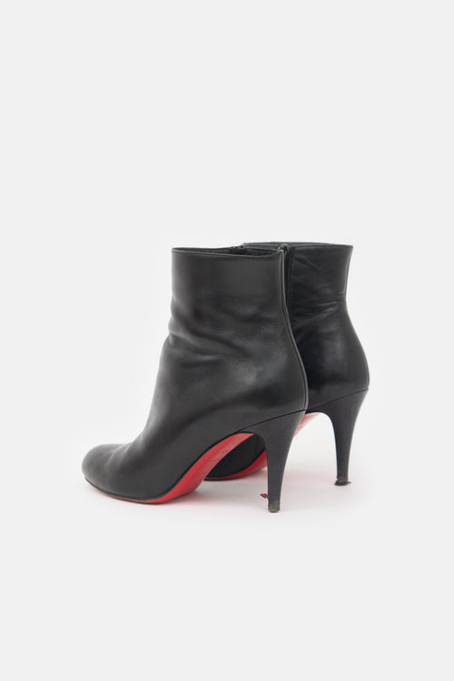 Christian Louboutin Leather Miss Z Ankle Boot