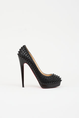 Christian Louboutin Leather Alti Spike Platform Pump