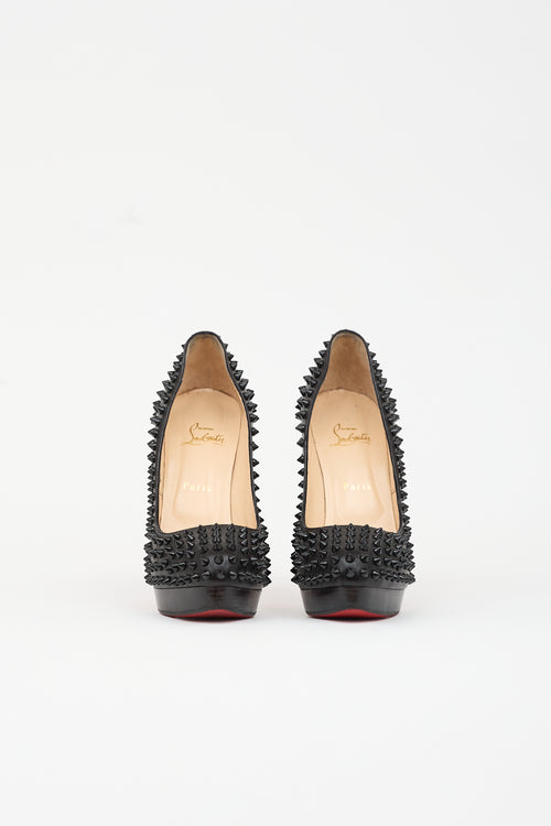 Christian Louboutin Leather Alti Spike Platform Pump