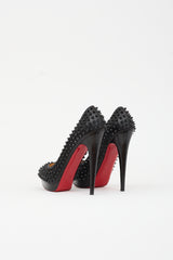 Christian Louboutin Leather Alti Spike Platform Pump