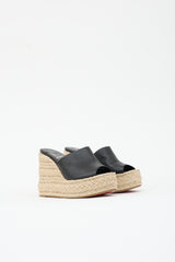 Christian Louboutin Leather Ariella Espadrille Mule
