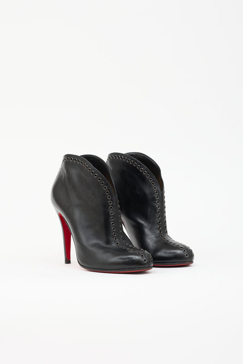 Christian Louboutin Leather Catch Me Bootie