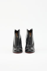 Christian Louboutin Leather Catch Me Bootie