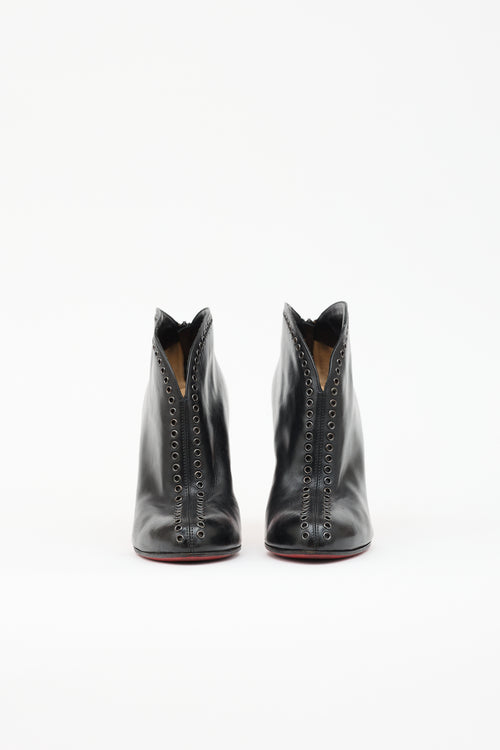 Christian Louboutin Leather Catch Me Bootie