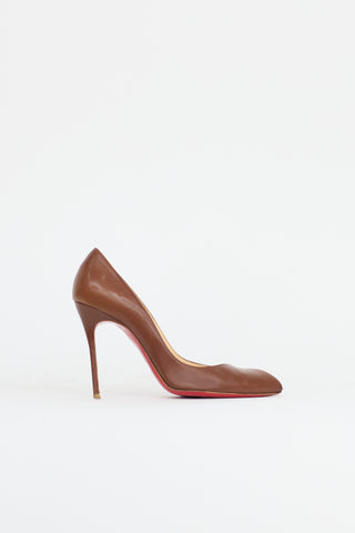 Christian Louboutin Leather Corneille 100 Pump
