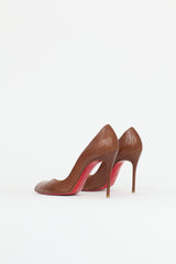 Christian Louboutin Leather Corneille 100 Pump