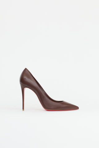 Christian Louboutin Leather Kate 100 Pump