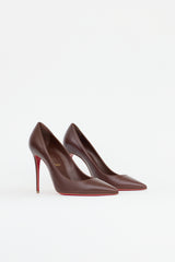 Christian Louboutin Leather Kate 100 Pump