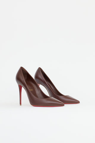 Christian Louboutin Leather Kate 100 Pump
