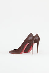 Christian Louboutin Leather Kate 100 Pump