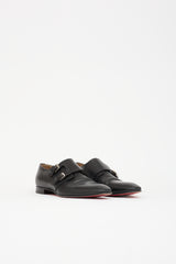 Christian Louboutin Leather Monk Strap Derby