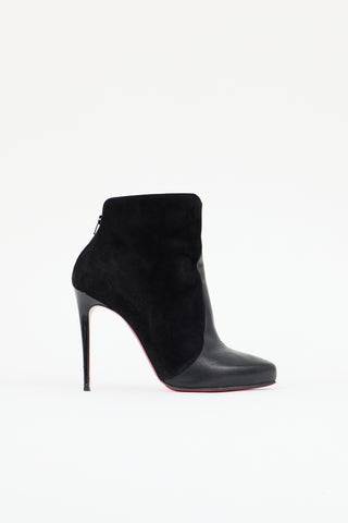 Christian Louboutin Leather Panelled Gaetanina Bootie