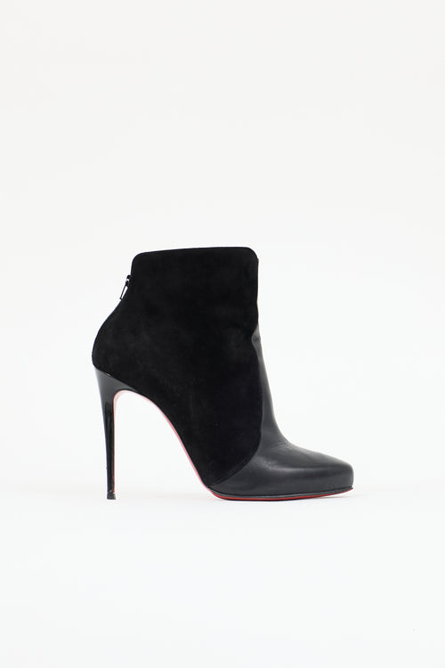 Christian Louboutin Leather Panelled Gaetanina Bootie