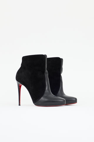 Christian Louboutin Leather Panelled Gaetanina Bootie