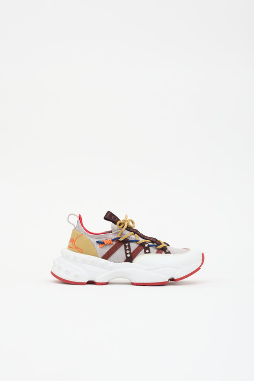 Christian Louboutin Leather Trailrun Sneaker