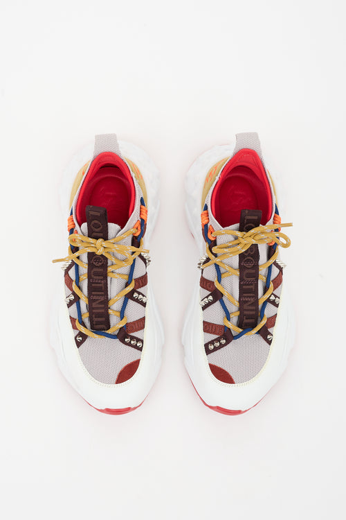 Christian Louboutin Leather Trailrun Sneaker