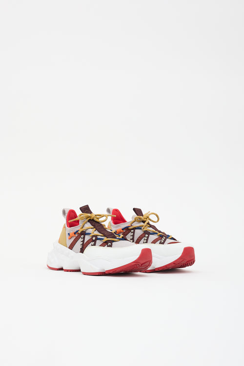 Christian Louboutin Leather Trailrun Sneaker