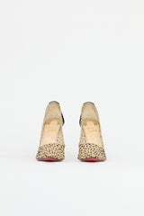 Christian Louboutin Mesh Follies Lace Heel