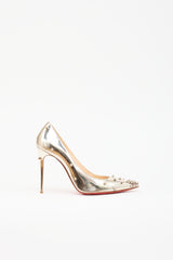 Christian Louboutin Metallic Degraspike Pump