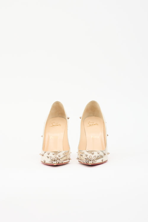 Christian Louboutin Metallic Degraspike Pump