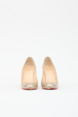 Christian Louboutin Metallic Leather Pump