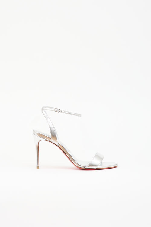 Christian Louboutin Metallic Leather Loubigirl Sandal