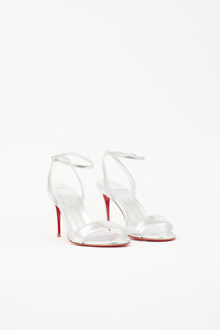 Christian Louboutin Metallic Leather Loubigirl Sandal