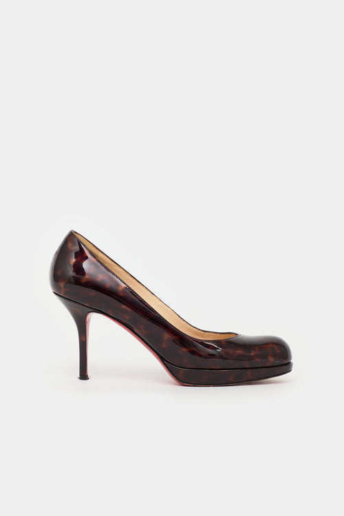 Christian Louboutin Patent Leather Ron Ron  Pump
