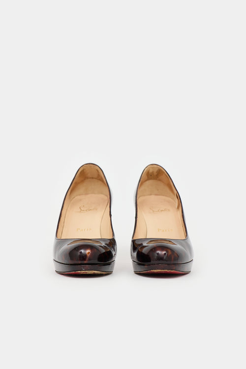 Christian Louboutin Patent Leather Ron Ron  Pump