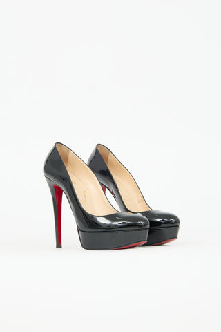 Christian Louboutin Patent Bianca Platform Pump