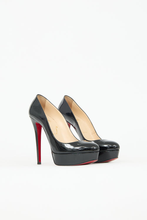 Christian Louboutin Patent Bianca Platform Pump