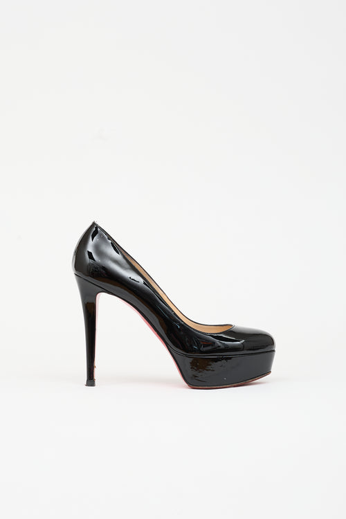 Christian Louboutin Patent Bianca Platform Pump