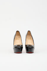 Christian Louboutin Patent Bianca Platform Pump