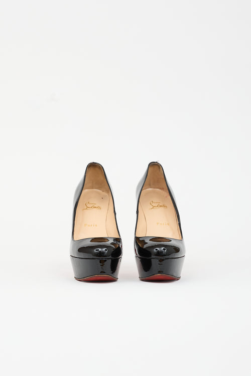 Christian Louboutin Patent Bianca Platform Pump