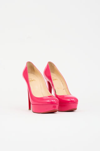 Christian Louboutin Patent Bianca Platform Pump