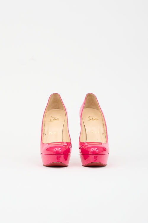 Christian Louboutin Patent Bianca Platform Pump