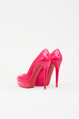Christian Louboutin Patent Bianca Platform Pump