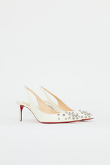 Christian Louboutin Patent Drama Slingback Pump