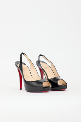 Christian Louboutin Patent Gamma Talon Heel