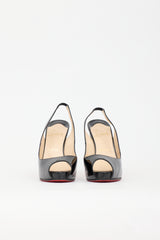 Christian Louboutin Patent Gamma Talon Heel